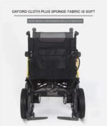 Heavy Duty Electric Wheelchair – Dual Motor, Lightweight & Travel-Friendly Design - Image 3