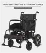 Heavy Duty Electric Wheelchair – Dual Motor, Lightweight & Travel-Friendly Design - Image 7