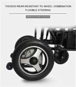 Heavy Duty Electric Wheelchair – Dual Motor, Lightweight & Travel-Friendly Design - Image 5