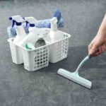 Plastic Shower Caddy Basket with Compartments – Portable Cleaning Supply & Bathroom Storage Organizer - Image 3