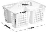 Plastic Shower Caddy Basket with Compartments – Portable Cleaning Supply & Bathroom Storage Organizer - Image 6