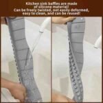 Silicone Sink Splash Guard with Suction Cup – Reusable Waterproof Kitchen Countertop Protector - Image 5