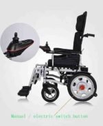 Executive Electric Wheelchair – with Reclining Back & Adjustable Footrest - Image 2