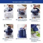 Electric Peeler Machine for Garlic, Grapes & Tomatoes – Automatic Rechargeable Fruit & Vegetable Peeler - Image 8