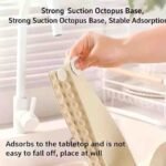 Sink Splash Guard for Kitchen Sink – Clip-On Water Splash Protector & Sponge Holder Organizer - Image 5