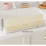 Clip-On Sink Caddy Sponge Holder with Splash Guard & Drain Tray – Space Saving Kitchen Sink Organizer for Sponges & Scrubbers - Image 9